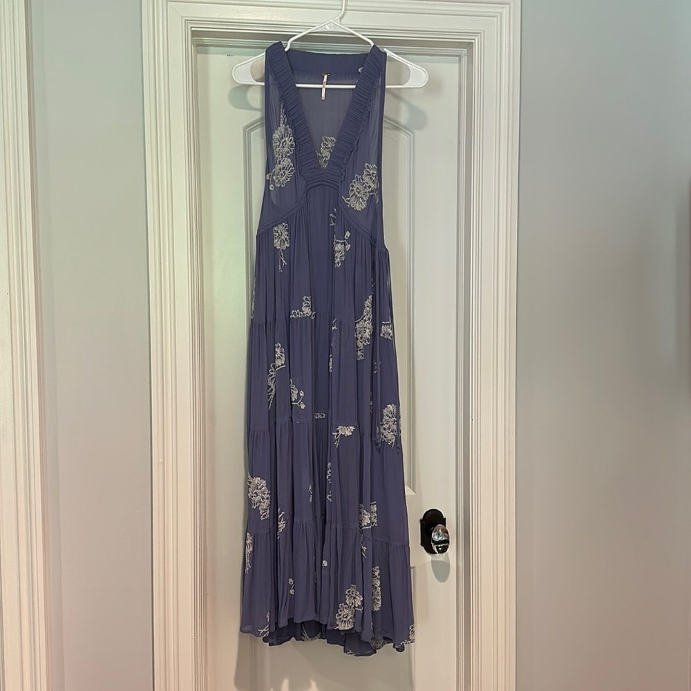 purple free people maxi dress